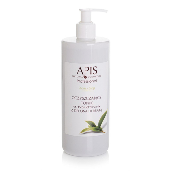 ! APIS Acne-Stop oczyszczający tonik antybakt. z zieloną herbatą 500ml
